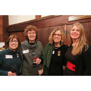 A few of the lovely women pose for the camera ...